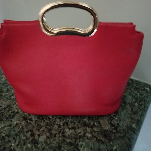 Forever New red handbag - Picture 2 of 4